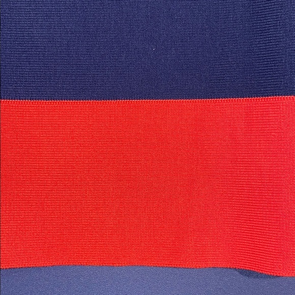 Bcbbgmaxazria Bandage Skirt colorblock mid length - Picture 7 of 7